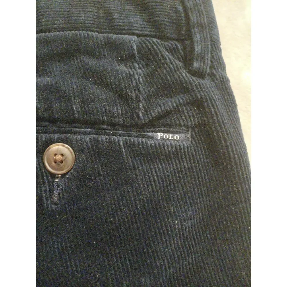 Polo Ralph Lauren Corduroy Slim Fit Pants Mens 29W x 30L Blue